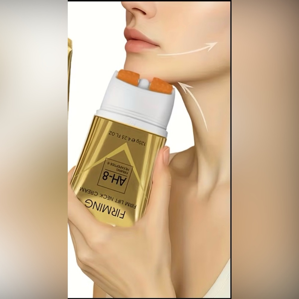 Hoygi Firming AH-8 Lifting,firming and moisturizing roller Neck Cream-Gold 2pcs